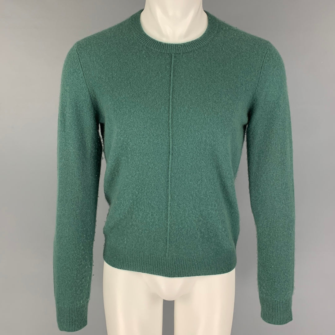 ATM Size S Green Cashmere Crew-Neck Pullover