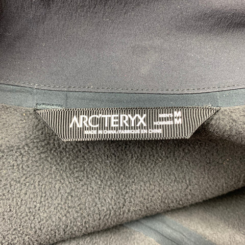 ARCTERYX Size M Slate Wool Zip Up High Collar Diplomat Jacket