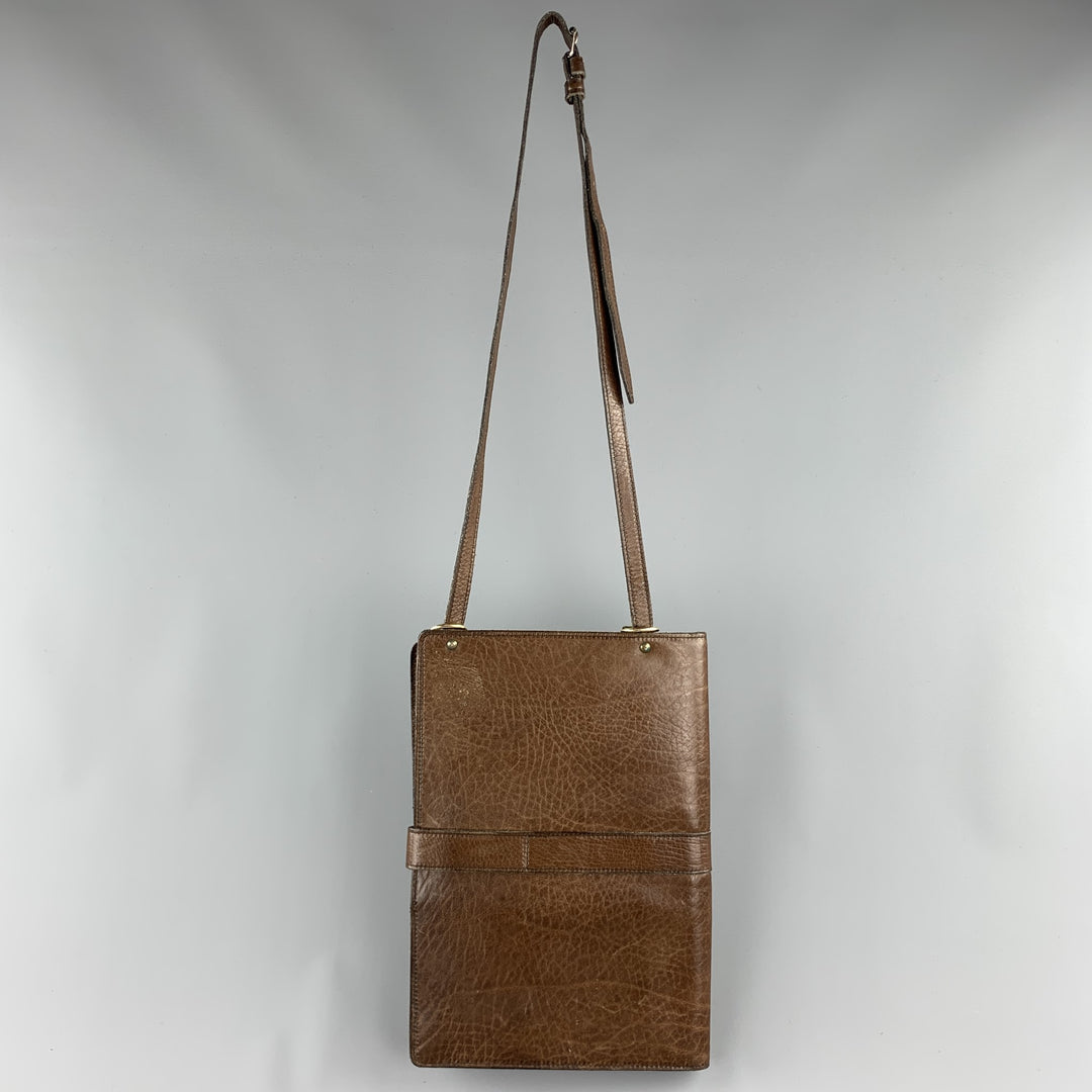 Vintage WILKES BASHFORD Brown Leather Shoulder Bag