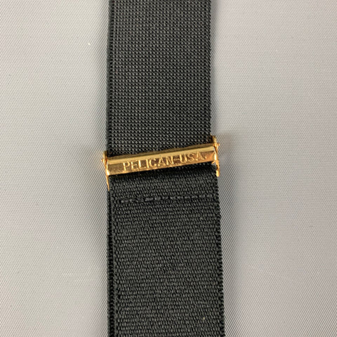 VINTAGE Size One Size Black Elastic Suspenders