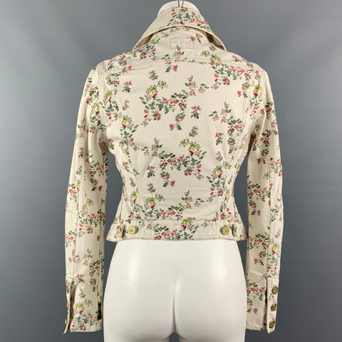 VIVIENNE WESTWOOD ANGLOMANIA x LEE Size S Multi-Color Floral Cotton Jacket