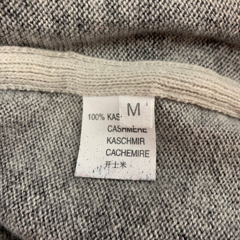 HENRY BEGUELIN Size M Grey Cashmere Shrug Cardigan