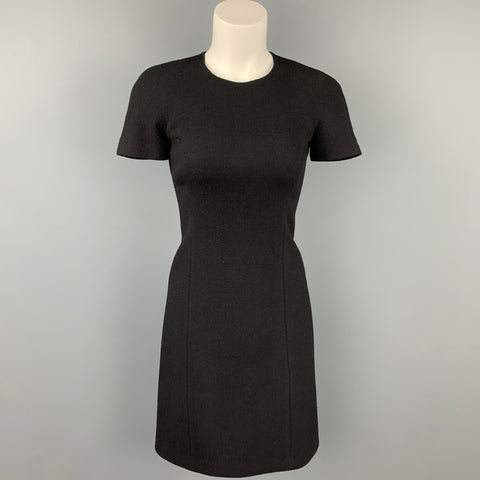 MICHAEL KORS Taille 0 Robe droite en crêpe noire