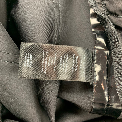 RAG &amp; BONE Taille 30 Pantalon décontracté coupe jean en polyéthylène vinyle noir