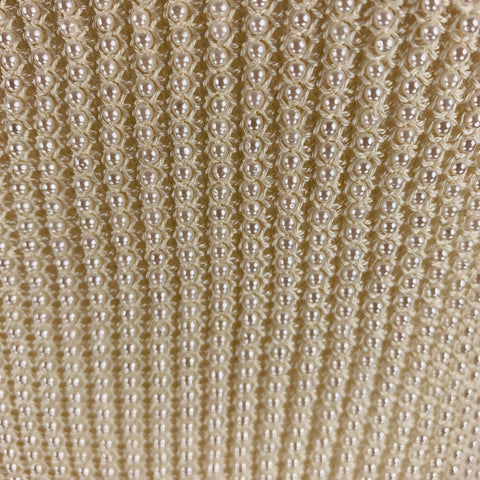 RALPH LAUREN Size L Beige Viscose Beaded Spaghetti Straps Dress Top