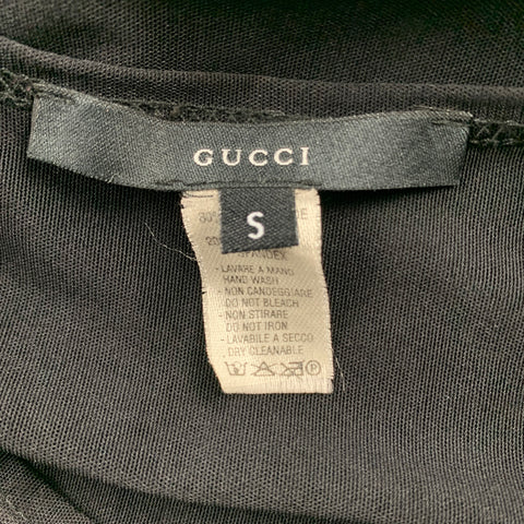 GUCCI by TOM FORD Size S Black Polyamide Long Sleeve Pullover