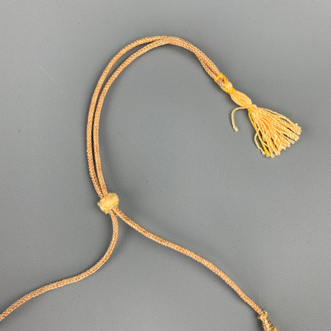 ROBERTA FREYMANN Black & Beige Embellished Necklace