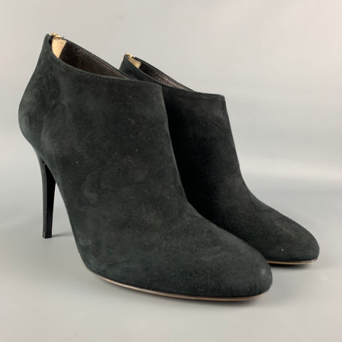 JIMMY CHOO Talla 8 Botines de ante negro