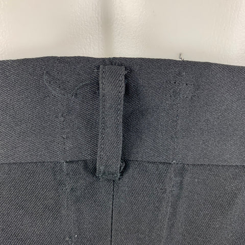 COMME des GARCONS Size M Black Polyester Pleated Shorts