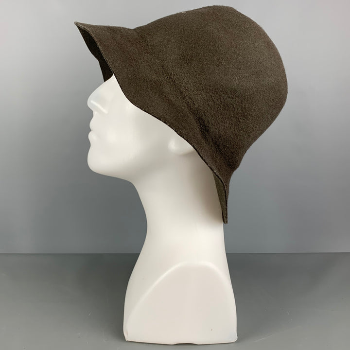 NONNATIVE COMESANGOES Brown Felt Hats