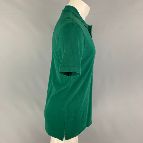 PS by PAUL SMITH Size M Green Embroidery Cotton Short Sleeve Polo