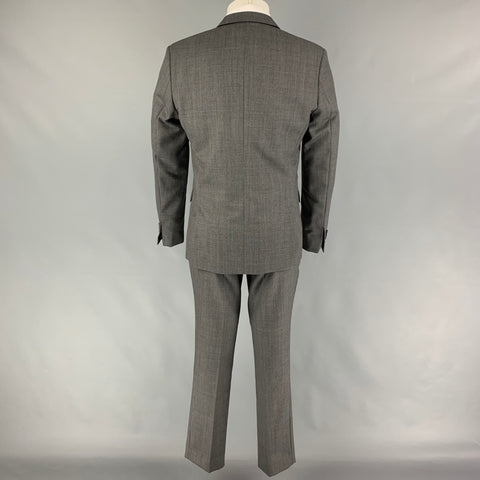 THE KOOPLES Size 38 Dark Gray Wool Peak Lapel Suit