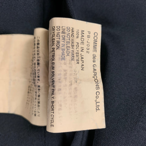 COMME des GARCONS HOMME PLUS Size L Black Polyester Oversized Jacket