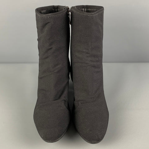 PRADA SPORT Talla 8 Botines de nailon negro
