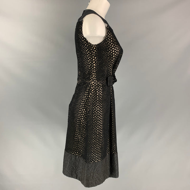 GIAMBATTISTA VALLI Size S Black Lace Dress