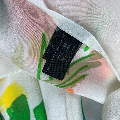 PAUL SMITH Size One Size Multi-Color Silk Kaftan Dress