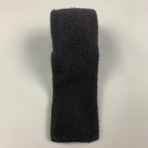 MICHAEL BASTIAN Black Knitted Tie