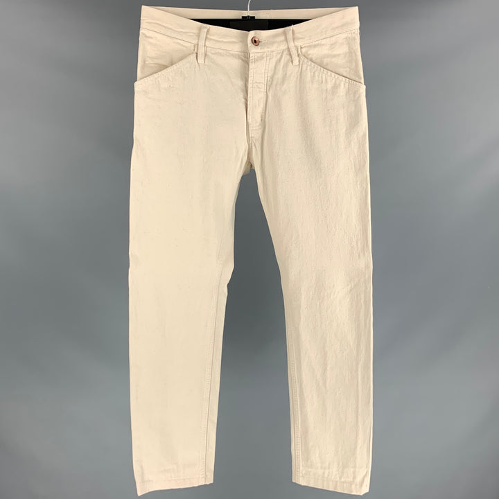 TAYLOR STITCH Size 31 Beige Cotton Jean Cut Casual Pants