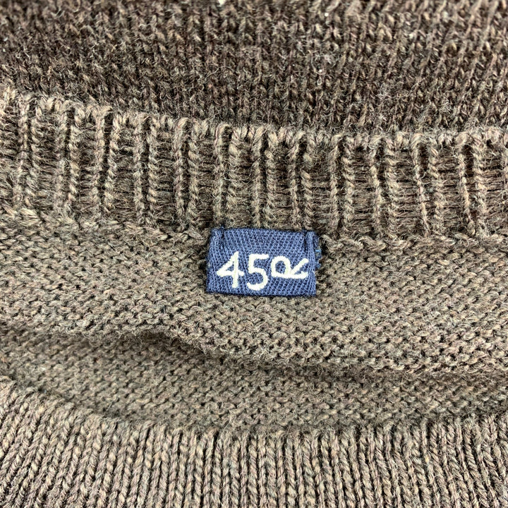Jersey de algodón de punto marrón 45rpm Talla XL
