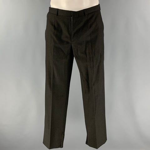 DOLCE & GABBANA  Size 40 Black Twill Wool Single breasted 36 29 Suit