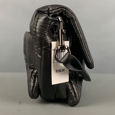 THINK-ROYLN Black Padded Nylon Handbag
