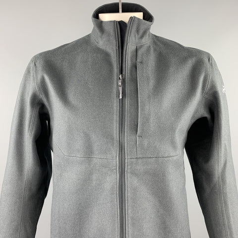 ARCTERYX Size M Slate Wool Zip Up High Collar Diplomat Jacket