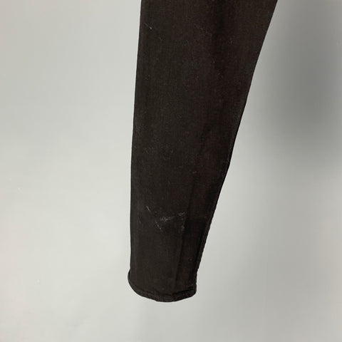 LEVI'S Size 31 Black Cotton Slim Jeans