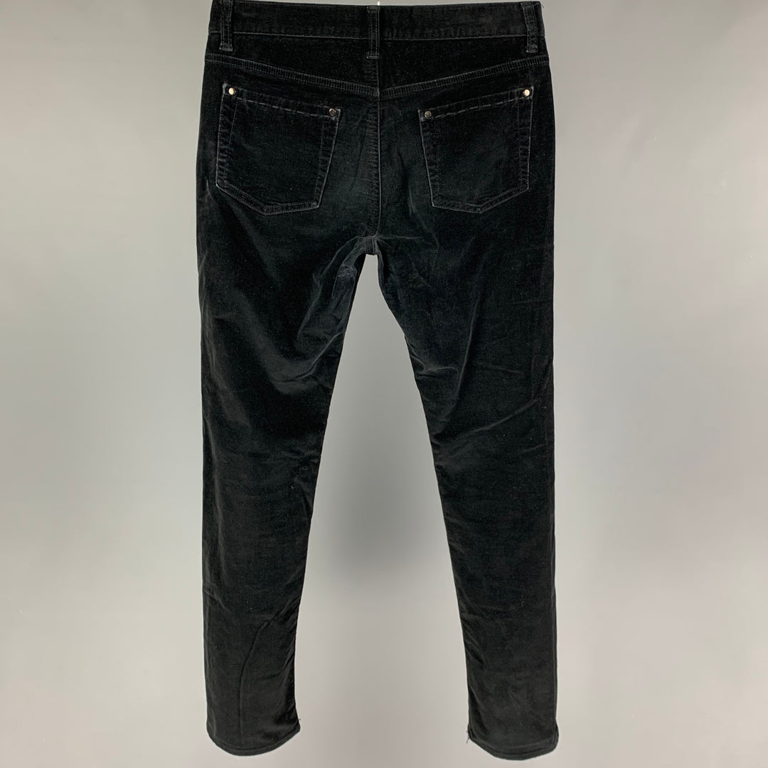 JOHN VARVATOS Size 29 Black Cotton Casual Pants