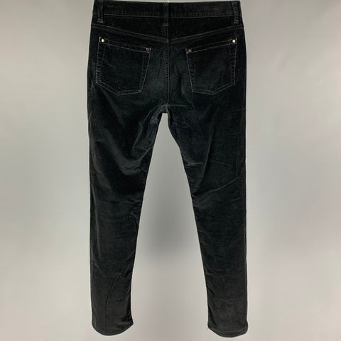 JOHN VARVATOS Talla 29 Pantalones casuales de algodón negro