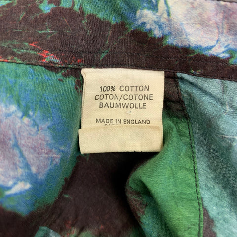 PAUL SMITH Size S Multi-Color Print Cotton Button Up Long Sleeve Shirt