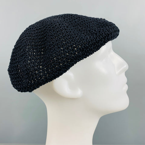 RALPH LAUREN One Size Navy Crochet Hats
