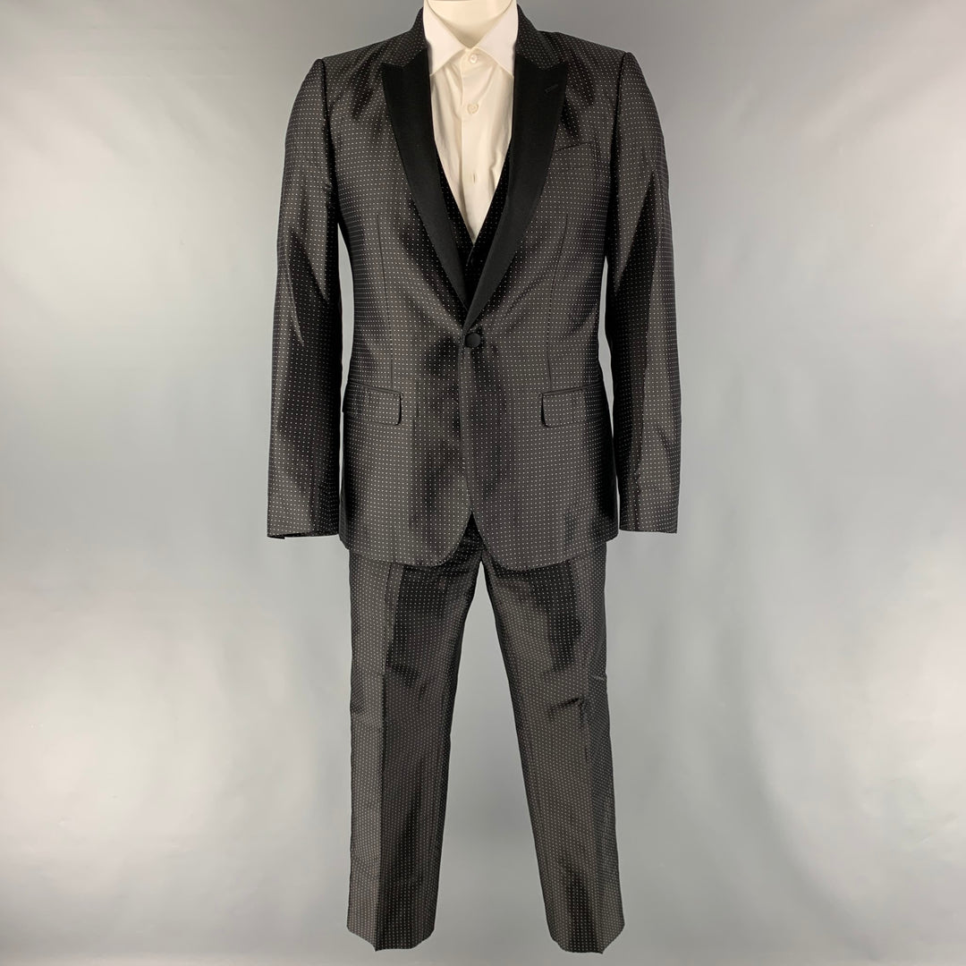 JIL SANDER Size 6 Black Silk Single Breasted Pants Suit – Sui Generis  Designer Consignment