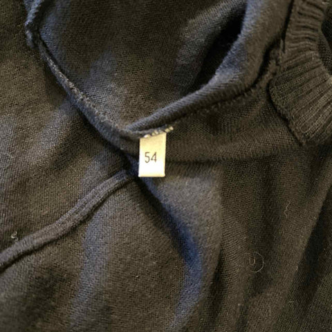 D&G by DOLCE & GABBANA Size 44 Black Knit Wool &  Acrylic Crew-Neck Pullover