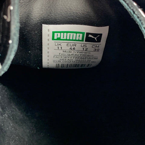 PUMA x Shantell Martin Taille 12 Baskets en cuir blanc noir
