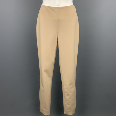 RALPH LAUREN Black Label Size 2 Beige Wool Blend Dress Pants