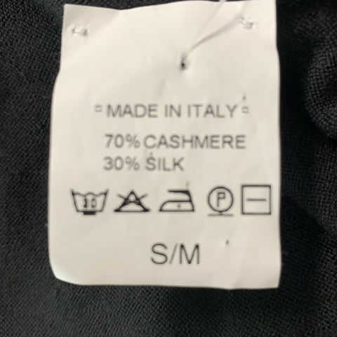 NO NAME Size S/M Black Cashmere & Silk Dress