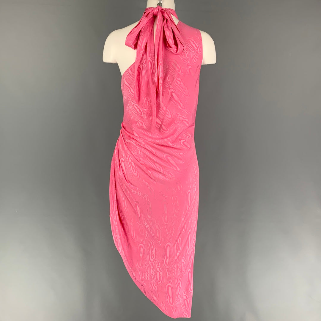 strapless open back dress PS Furry Feather Pink Gown – GlamEdge Dress & Gown