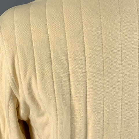 CRAIG GREEN Taille L Veste en coton élasthanne matelassé crème