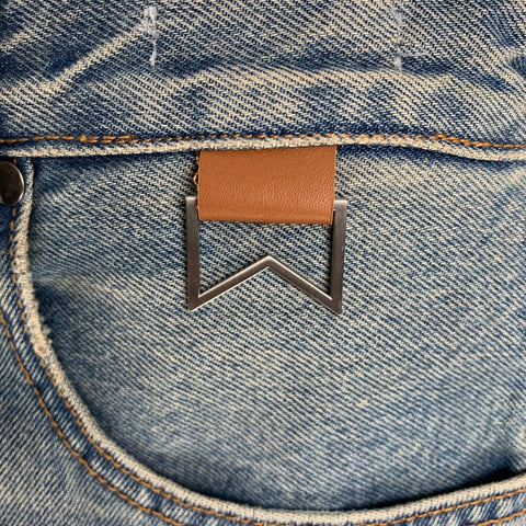 RHUDE Size 27 Blue Cotton Washed Jeans