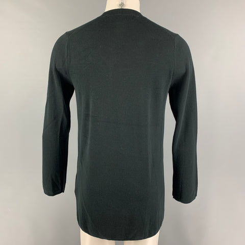 COMME des GARCONS HOMME PLUS Size S Black Long Sleeve Cardigan
