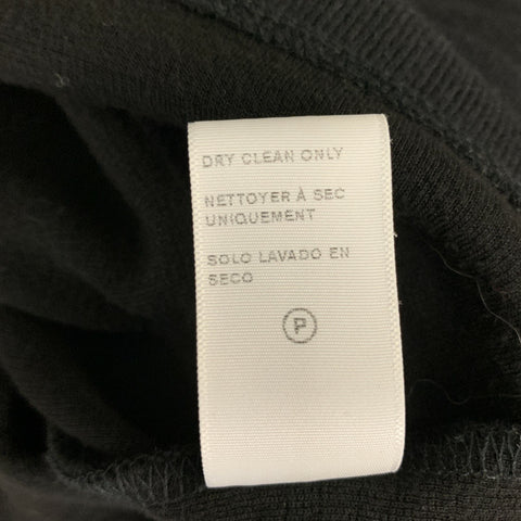 JAMES PERSE Size L Black Mock Neck Wool Blend Pullover