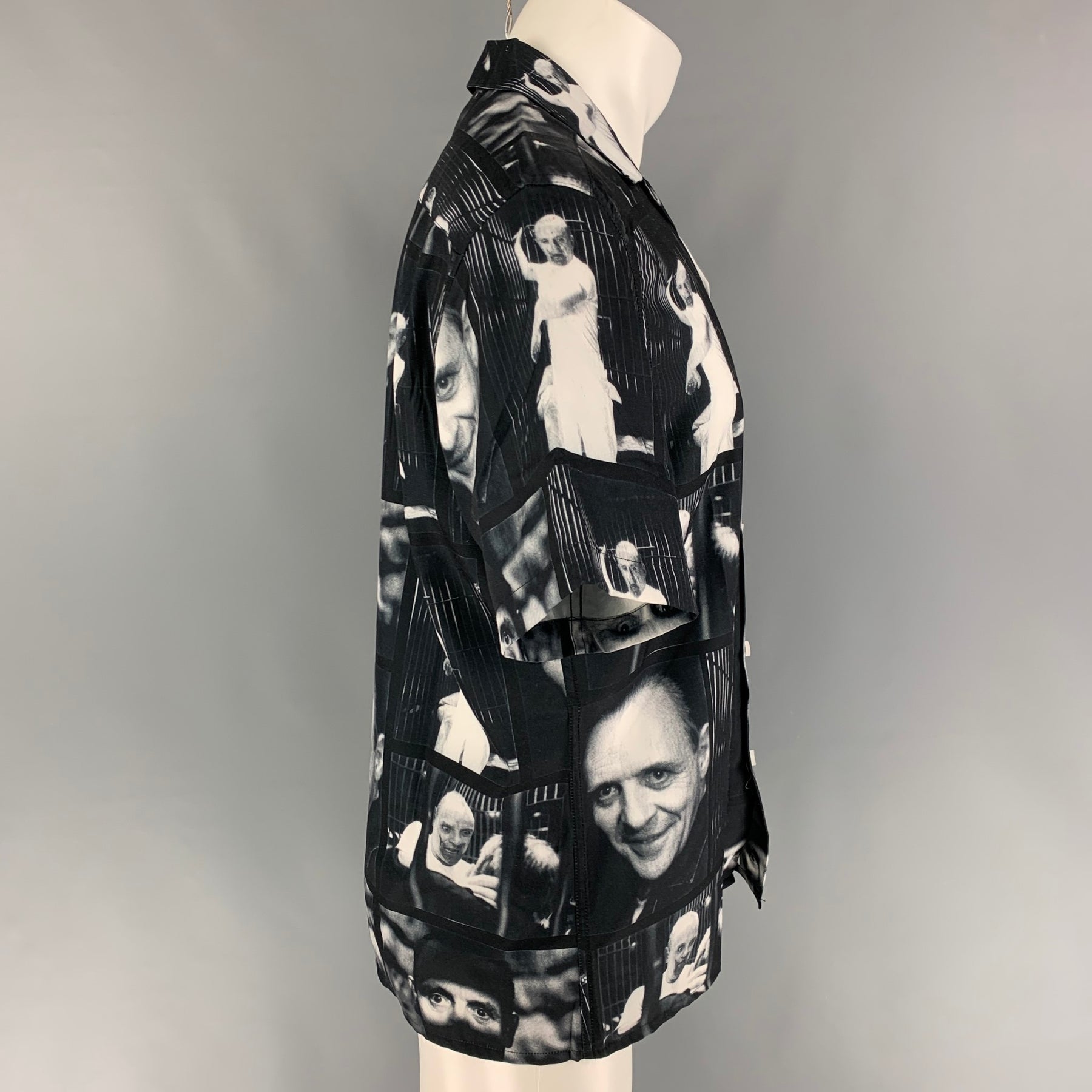 WACKO MARIA x The Silence of the Lambs Size M Black White Graphic