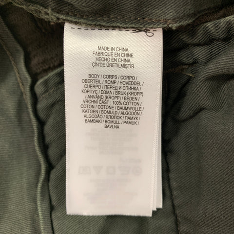 RRL by RALPH LAUREN Taille 36 Pantalon décontracté en coton velours côtelé marron