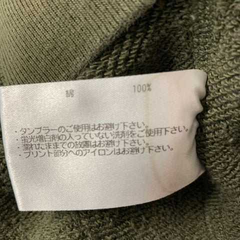 FREEMANS SPORTING CLUB Size M Olive Solid Cotton Crew-Neck Sweatshirt