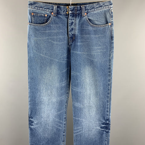 3.1 PHILLIP LIM Size 33 Indigo Wash Denim Jeans