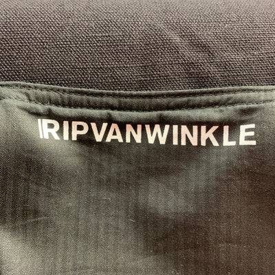 RIP VAN WINKLE Size One Size Black Canvas Worker Vest