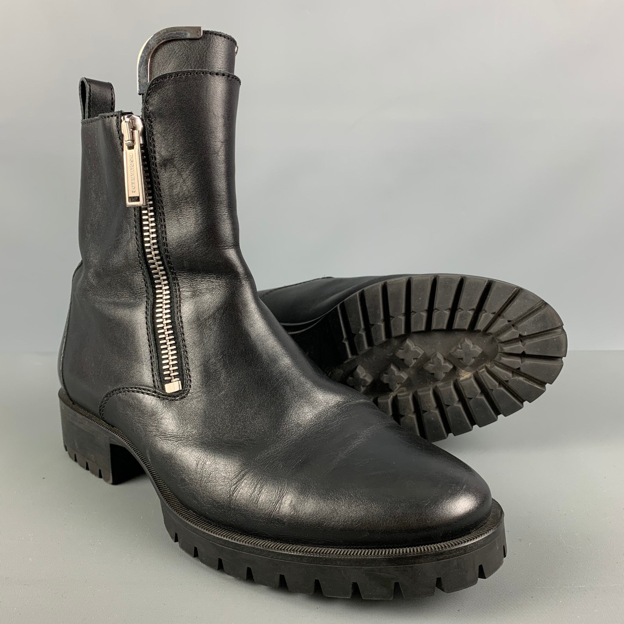 Dsquared biker boots sale