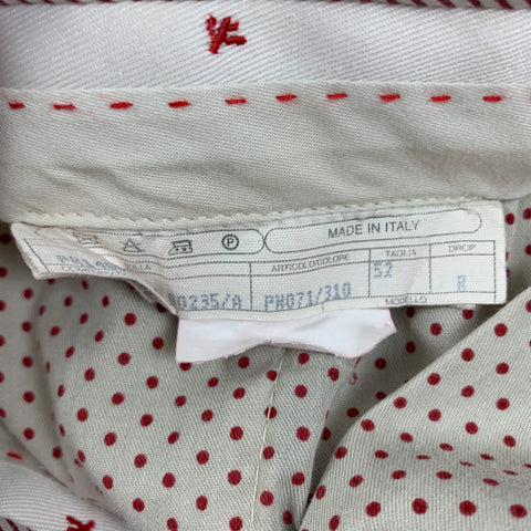 ISAIA Size 36 Khaki Cotton Casual Pants