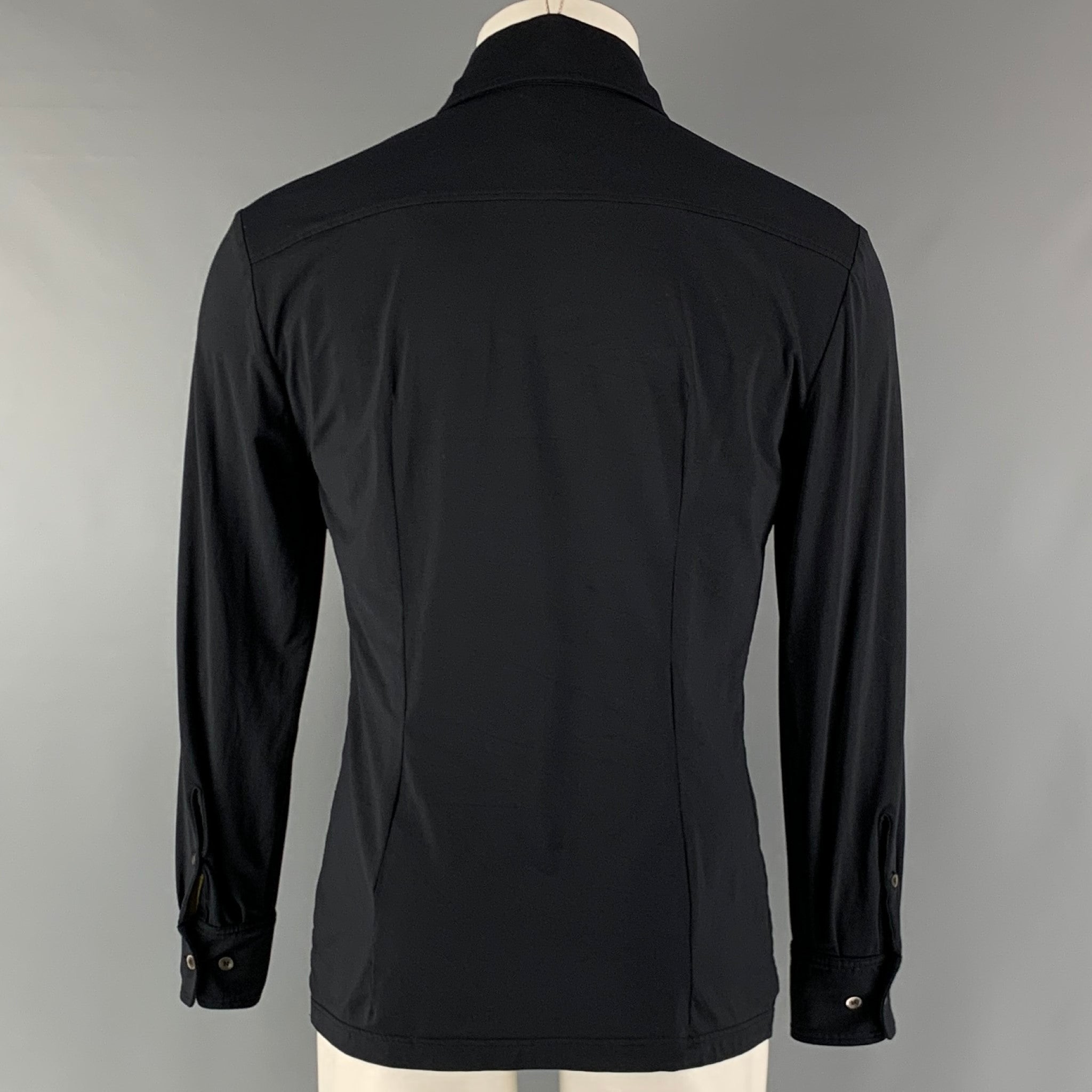 PRADA SPORT Size S Black Jersey Long Sleeve Shirt – Sui Generis