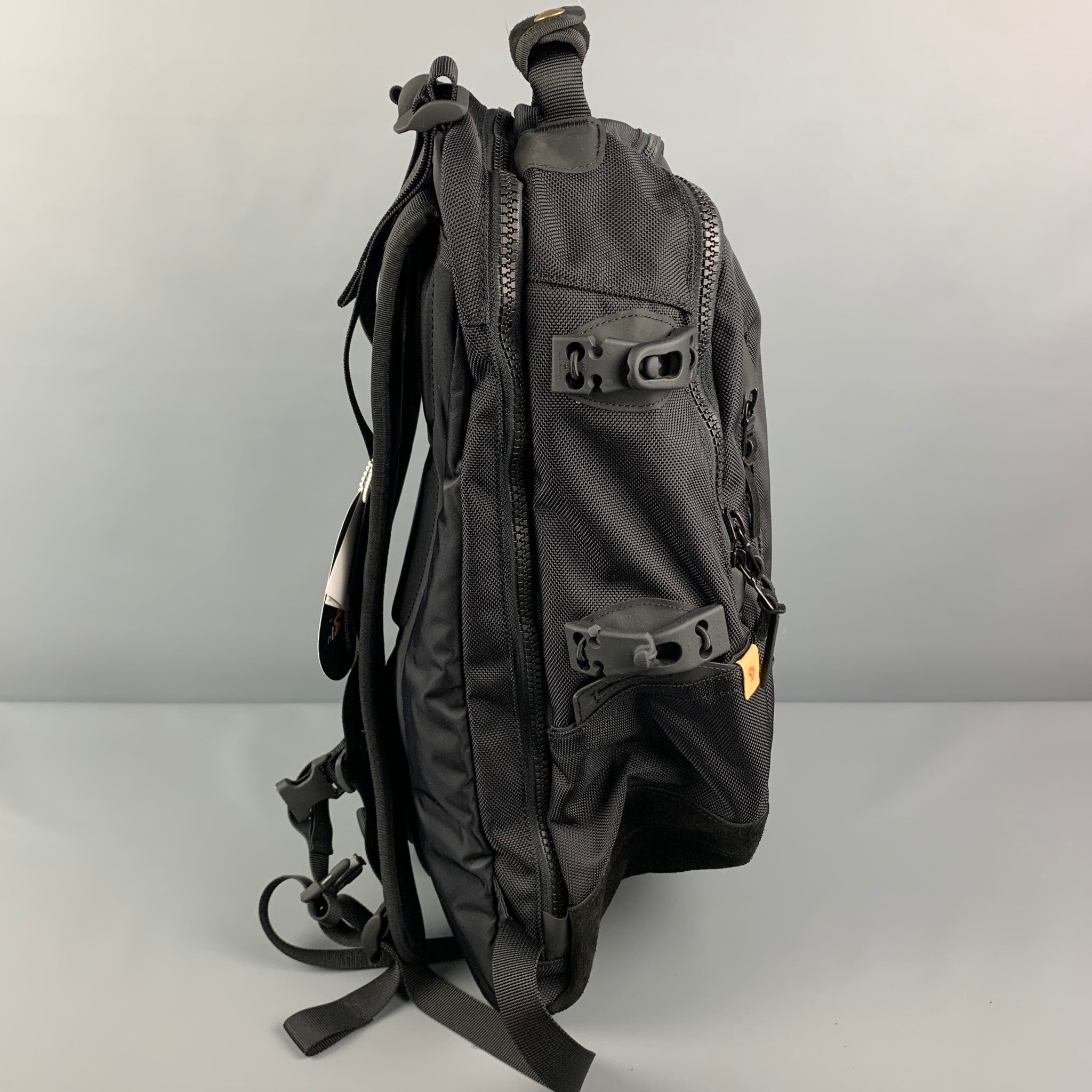 VISVIM Black Mixed Materials Suede Trim Nylon Ballistic 20L Backpack – Sui  Generis Designer Consignment